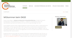 Desktop Screenshot of dkgd.de