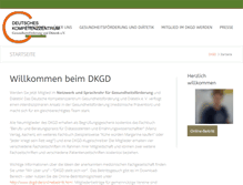 Tablet Screenshot of dkgd.de